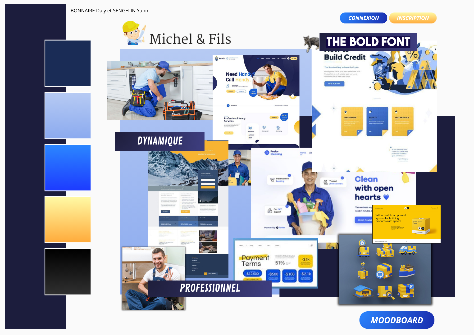 Moodboard de Michel Moodboard Michel et Fils